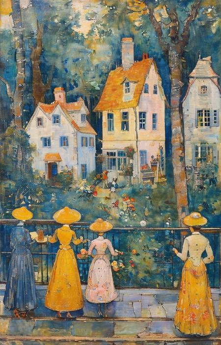 style of Maurice Prendergast [SDXL] 383