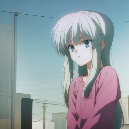 Generic retro anime art style