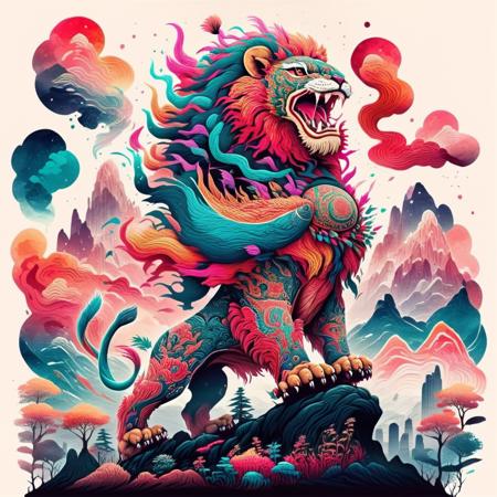 【happy new year】Dance Lion
