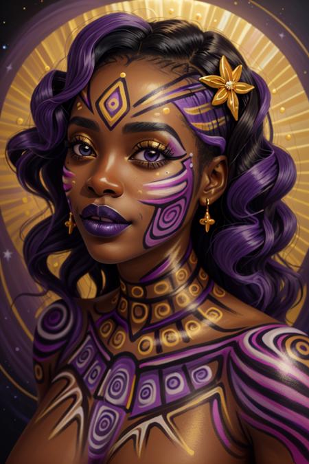 Celestial Chromatic with Bodypaint: A Symphony of Light and Color ?✨?