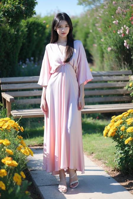 JAY - WHITE PINK DRESS