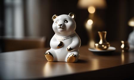 XL Realistic pure color porcelain art style