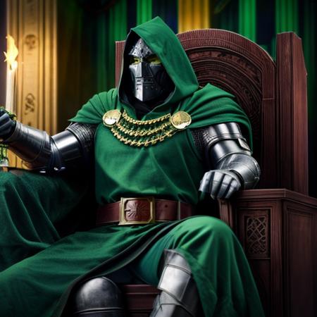 Doctor Doom from Marvel Comics | Pony / SD1.5