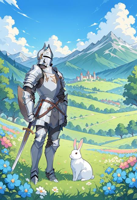 蔚蓝Blue RPG游戏画风 RPG game style