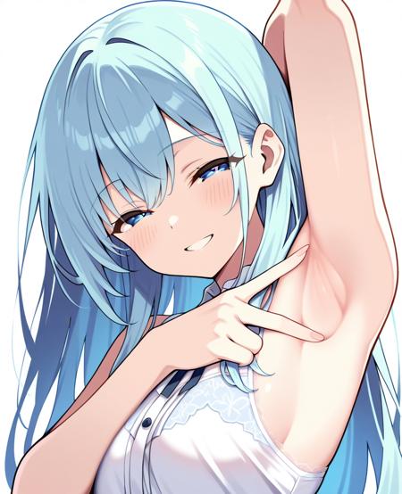 Spread Armpit (illustrious) (Concept)