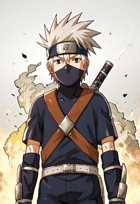 Young Jounin Kakashi (若い上忍カカシ) - Naruto PONYXL LORA版本v1.0 (ID: 1108032)