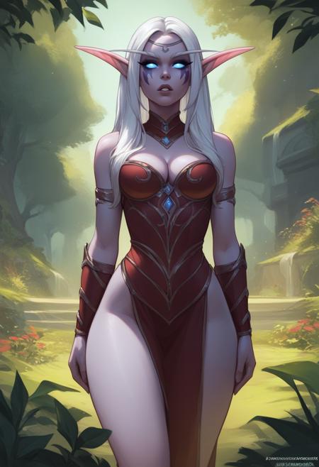 Night Elf (Warcraft) SDXL LoRA [Pony]版本nightelf-wc-richy-v1_pdxl (ID: 479467)