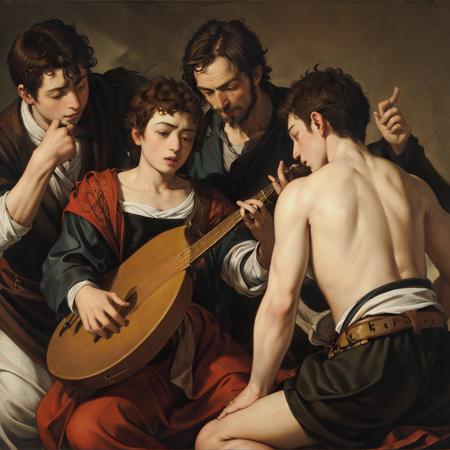 Caravaggio oil painting style版本CARAVAGGIO V1 (ID: 130183)