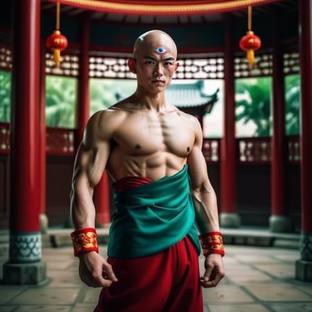 Ten Shin Han - Dragon Ball - SDXL Realistic & Anime