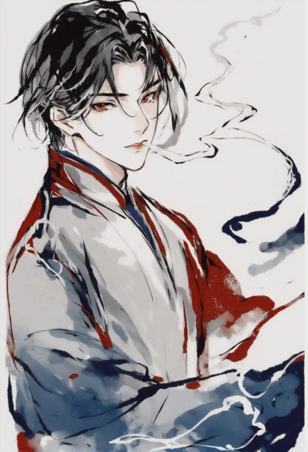 Chinese ink painting 中国水墨画