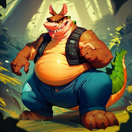 Dingodile (Crash Bandicoot) PonyXL