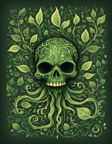 Green Textured Style
