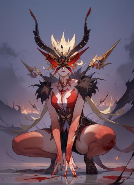 La Signora Crimson Witch Of Embers | Genshin Impact (pony)