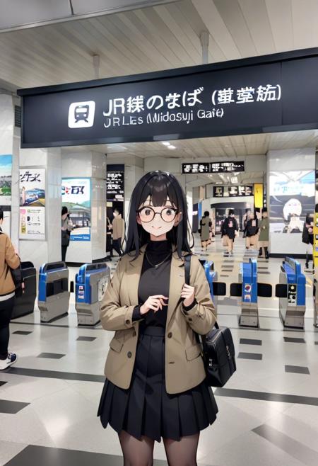 JR大阪駅御堂筋口 Midosuji Exit of JR Osaka Station SDXL版本SDXL_V1 (ID: 485488)