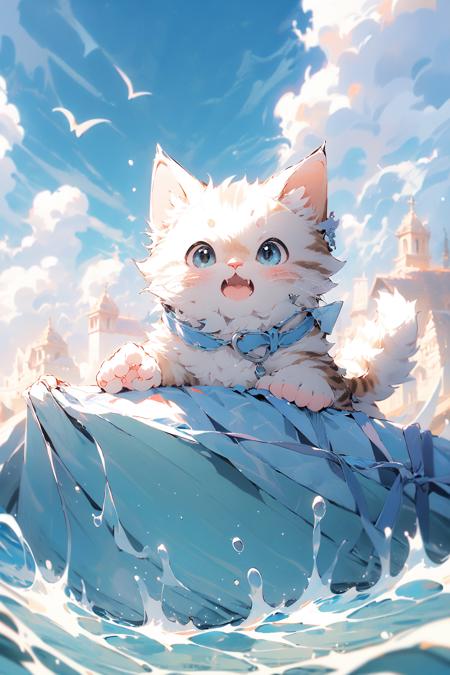 猫猫/Cute cat /midjourney style cat  Lora
