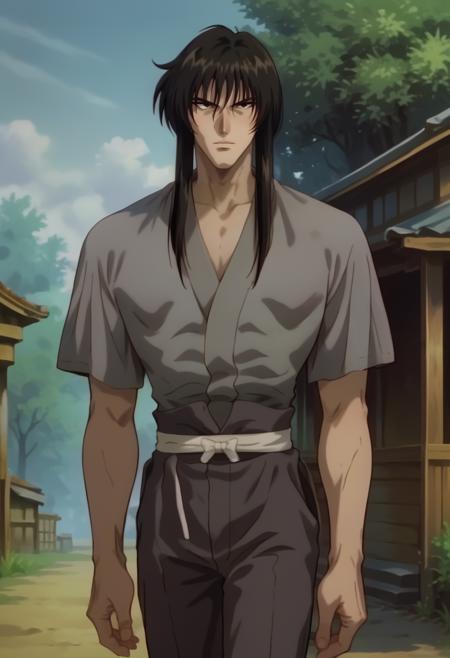 Hiko Seijuro XIII (比古清十郎) - Rurouni Kenshin (るろうに剣心 -明治剣客浪漫譚-) - (Pony) [Comission]
