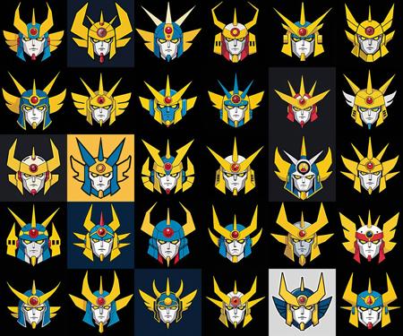 Japan Style Robot Avatar Icon