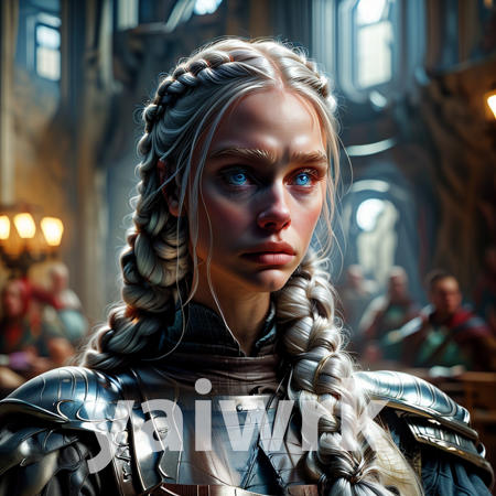 Blonde warrior SD