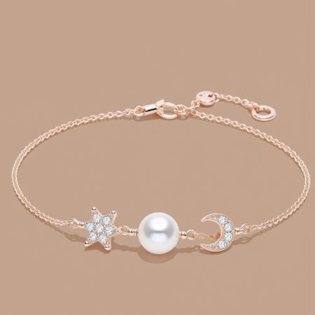 Bracelet Jewelry Gemstone Pearl Diamond Flux1.d Lora版本v1.0 (ID: 961253)