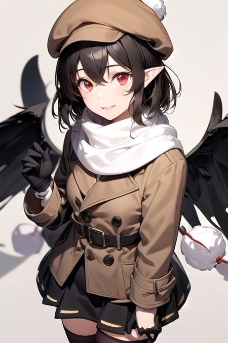 Aya Shameimaru Winter Outfit