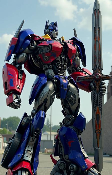 Optimus Prime - Transformers - Flux1.D