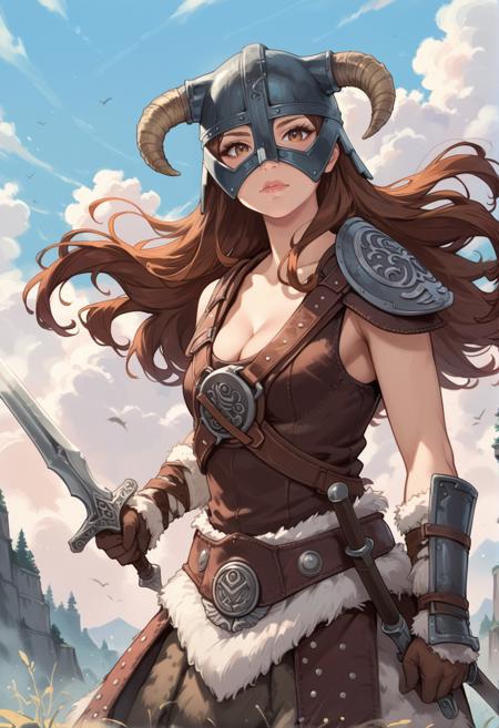 The Elder Scrolls V: Skyrim -  Dovahkiin Armor illu/PonyXL