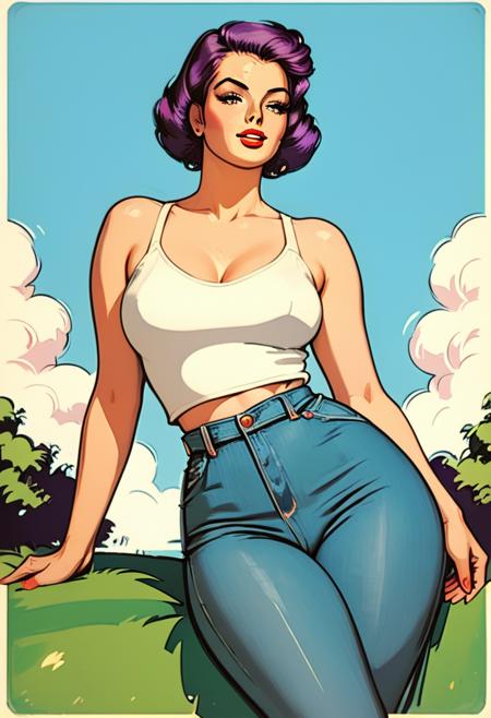 Retro 50s Advertisement (Ad) [Pony]版本v1.0 (ID: 650737)
