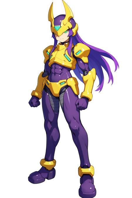 IL Megaman Zero Style Character Design