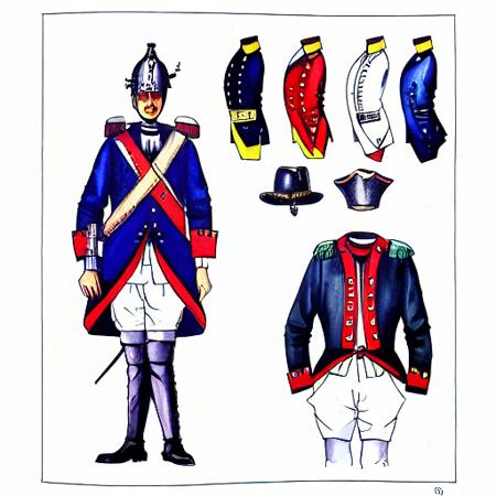Historical European Uniforms LoRA