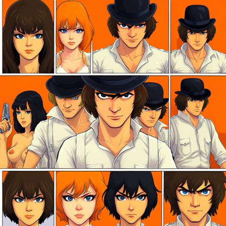 Comic Book Page style XL + F1D