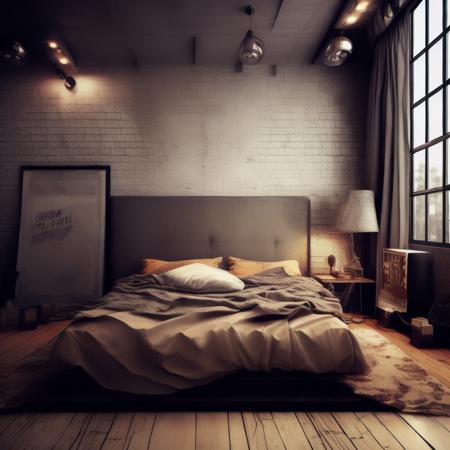 Grunge style interior design版本v1.0 (ID: 123418)