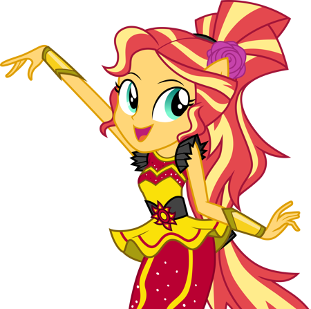 Sunset Shimmer flamenco 2