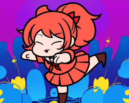 Reach out and stand on one leg