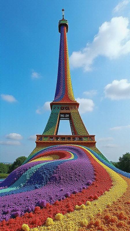 Multi-colored-sand