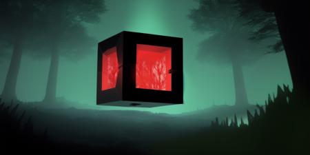Levitating Cube