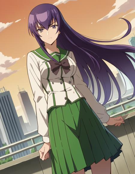 Saeko Busujima (毒島 冴子) - Highschool of the Dead (学園黙示録)