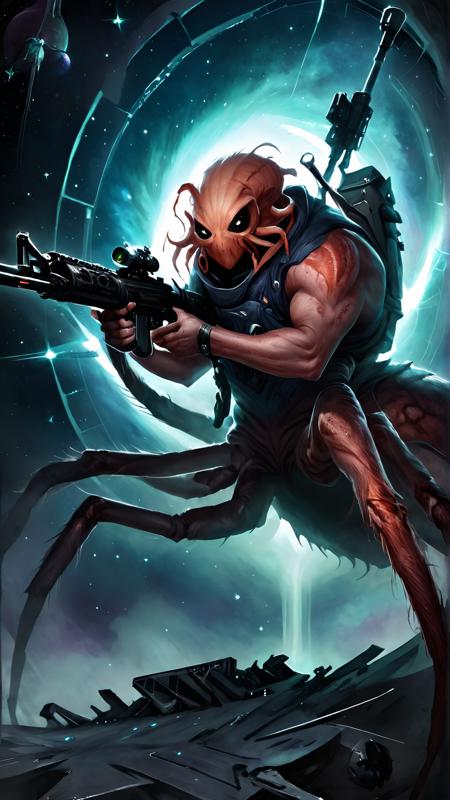 Arachnid - Creature Concept - SDXL