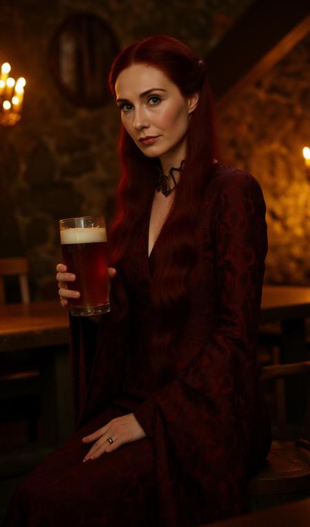 Melisandre of Asshai - Game of Thrones - Flux1.D