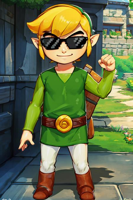 Santa Link! Toon Link - Multiple Outfits (The Legend Of Zelda: Wind Waker) [Pony & SD1.5]版本v1.0 (ID: 247459)