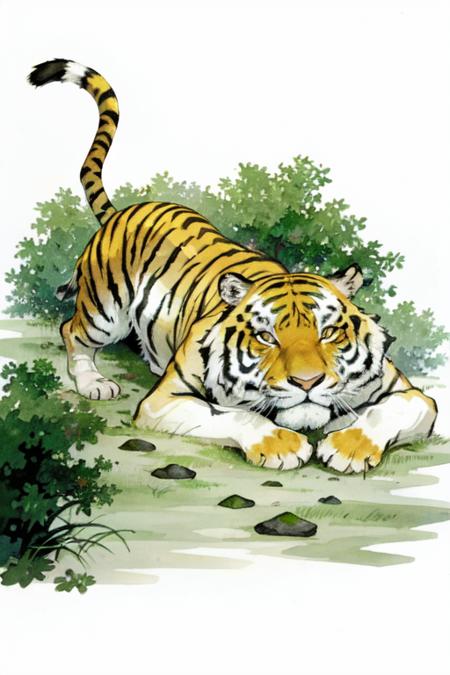 watercolorLoRA(chinese-style中国风)