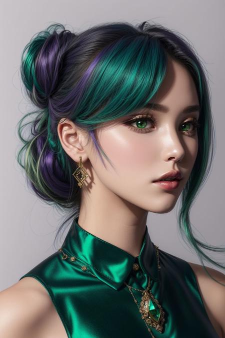 Hair colors and styles (male and female)