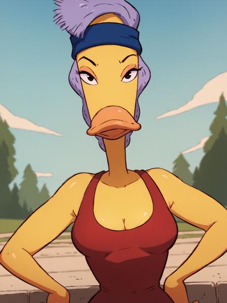 Bernice Hufnagel (Duckman) commission