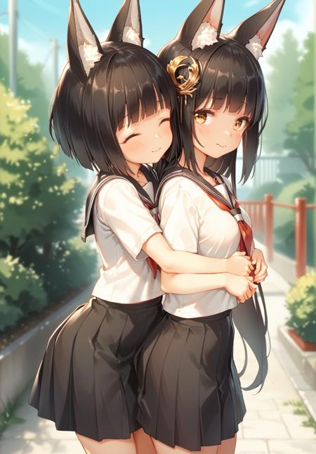 nagato&mutsu(azur lane) 长门&陆奥（碧蓝航线）
