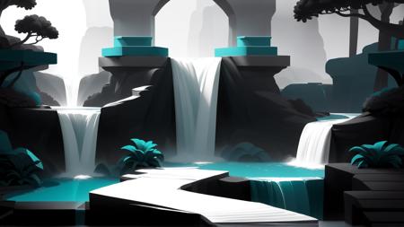 Whitebox Style SDXL - Environment & Level Design Concept Art Game Dev Tool