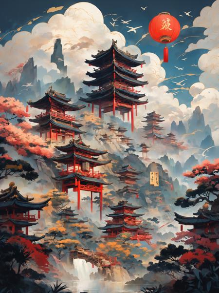 国潮风格插画 | Chinese National tide style