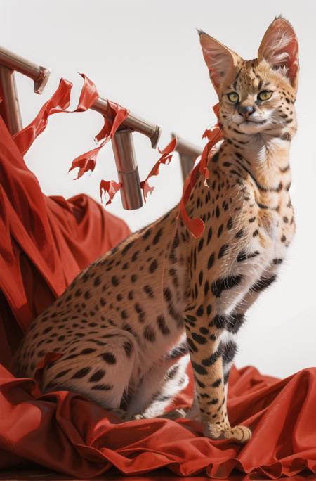 The serval (Leptailurus serval) LoRA