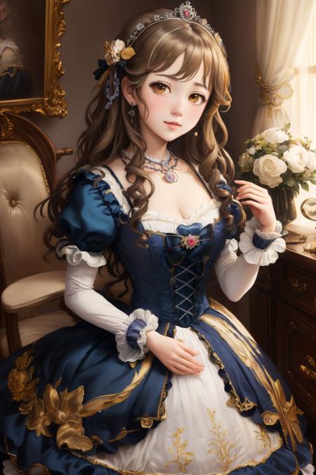 style of Baroque patten 354