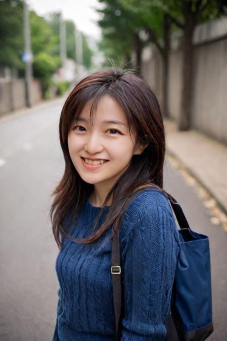 SDXL model of Shiho AI character