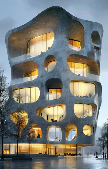 designed by Henning Larsen [SDXL] 390