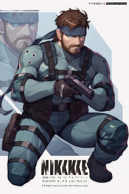 Solid Snake/ソリッド・スネーク (Metal Gear Solid) SDXL LoRA [Pony Diffusion]